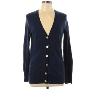C WONDER Navy Cardigan